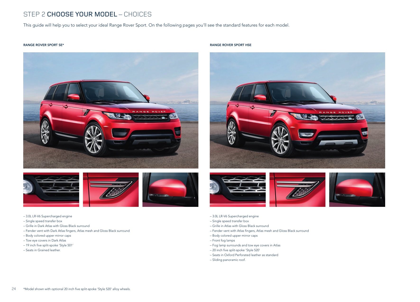 2015 Range Rover Sport Brochure Page 24